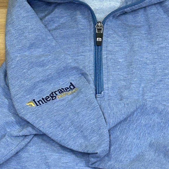 Travis Mathew Men's 1/4 Zip Sm Pullover Golf Stretch Athletic Shirt Jacket Logo - Picture 7 of 9